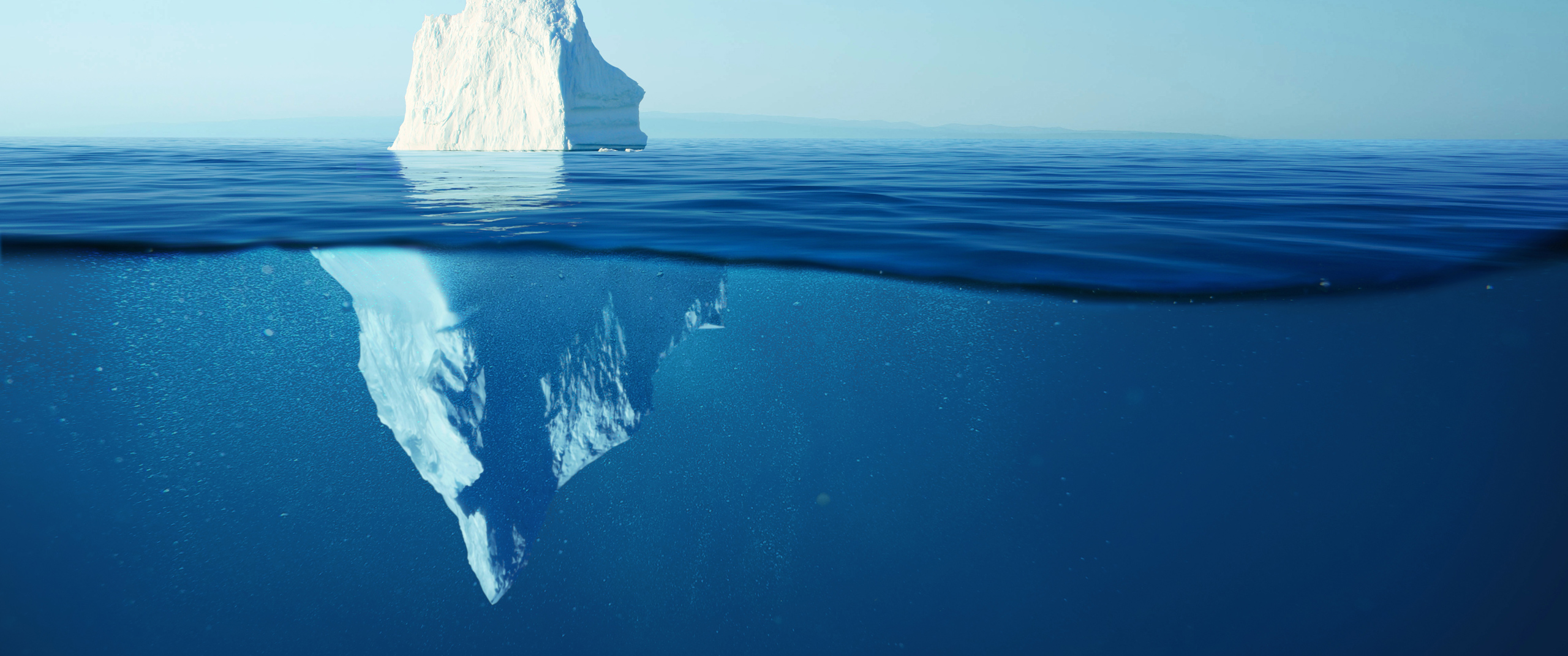 An iceberg.