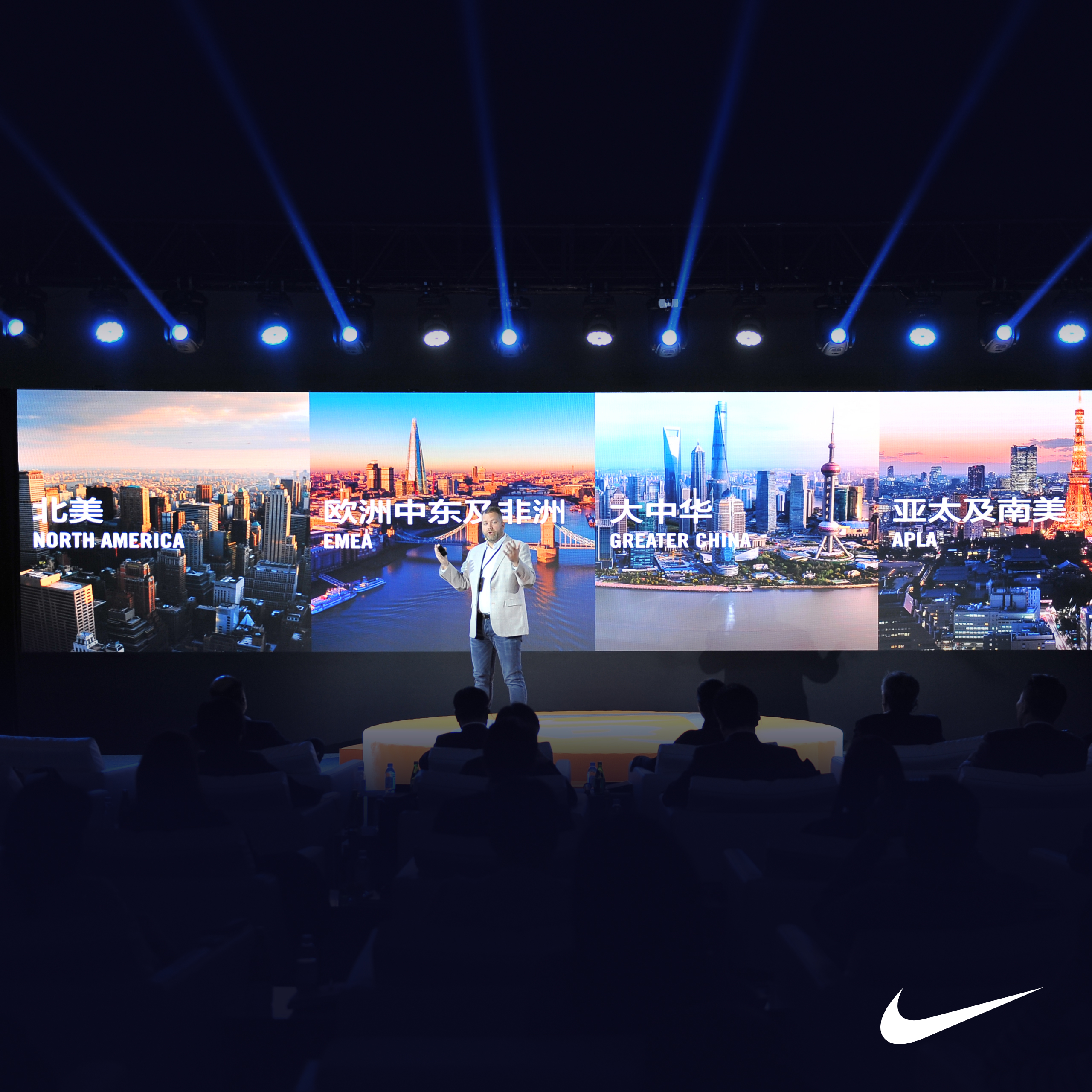 Keynote slides design for Nike Landlord Summit 2017.